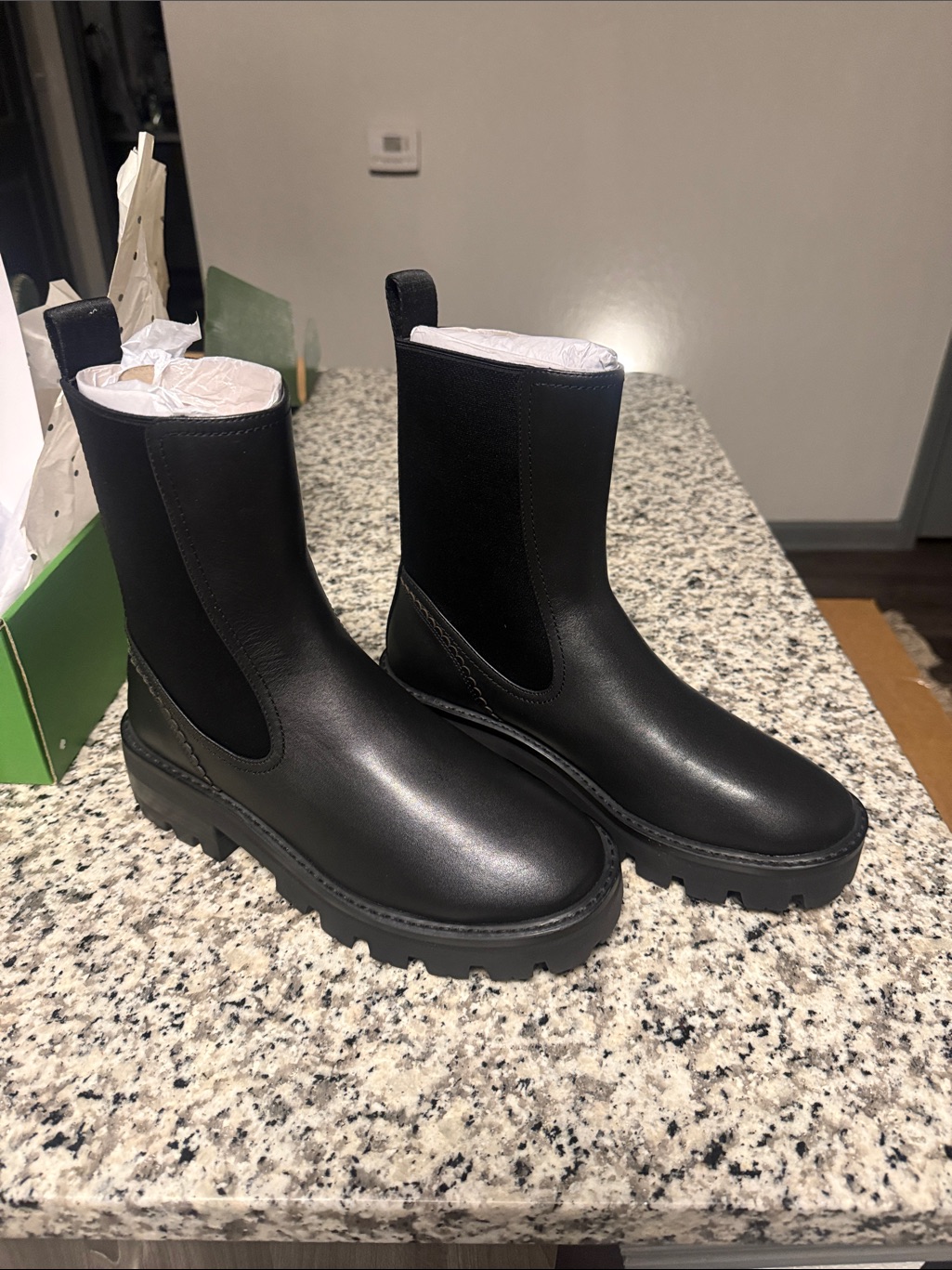 Kate Spade Chelsea Piper Boot Size 9.5 New With Box Never Worn.